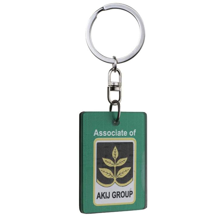 ACRYLIC KEY RING - STICKER PRINT